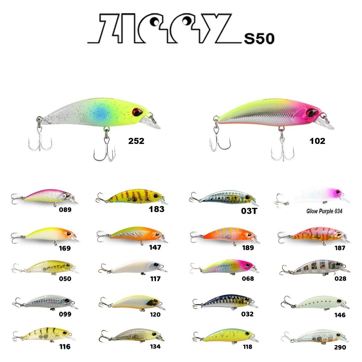 Fujin Ziggy S50 5cm 3.6g Suni Yem
